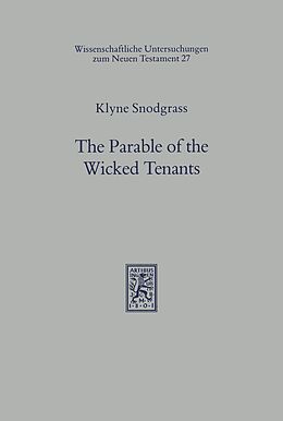 eBook (pdf) The Parable of the Wicked Tenants de Klyne Snodgrass