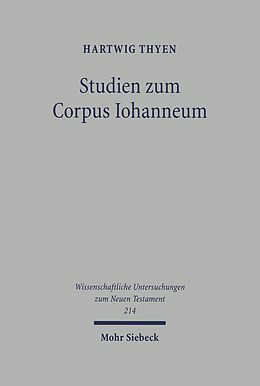 E-Book (pdf) Studien zum Corpus Iohanneum von Hartwig Thyen