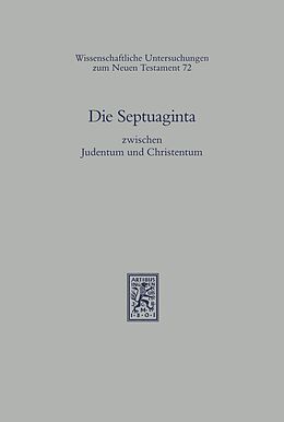E-Book (pdf) Die Septuaginta zwischen Judentum und Christentum von 