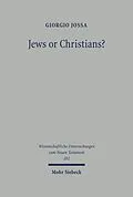 E-Book (pdf) Jews or Christians? von Giorgio Jossa