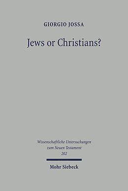 E-Book (pdf) Jews or Christians? von Giorgio Jossa