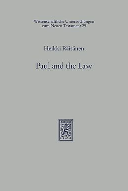 E-Book (pdf) Paul and the Law von Heikki Räisänen