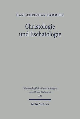 E-Book (pdf) Christologie und Eschatologie von Hans-Christian Kammler