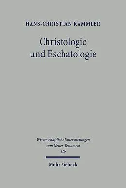E-Book (pdf) Christologie und Eschatologie von Hans-Christian Kammler