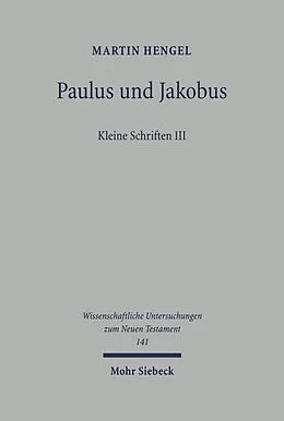 E-Book (pdf) Paulus und Jakobus von Martin Hengel