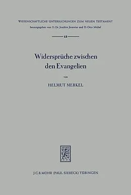 E-Book (pdf) Die Widersprüche zwischen den Evangelien von Helmut Merkel