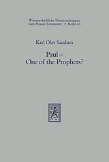 eBook (pdf) Paul - One of the Prophets? de Karl Olav Sandnes