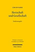 E-Book (pdf) Herrschaft und Gesellschaft von Udo Di Fabio