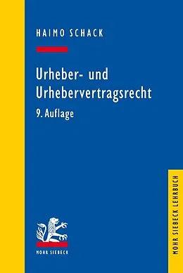 E-Book (pdf) Urheber- und Urhebervertragsrecht von Haimo Schack