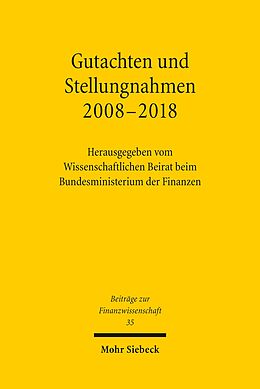E-Book (pdf) Gutachten und Stellungnahmen 2008-2018 von 