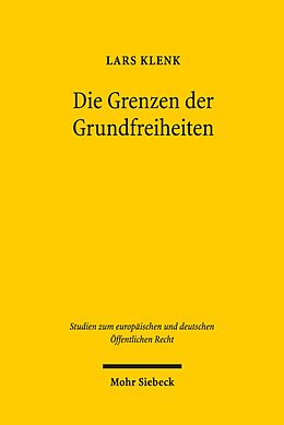E-Book (pdf) Die Grenzen der Grundfreiheiten von Lars Klenk