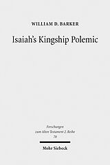 eBook (pdf) Isaiah's Kingship Polemic de William D. Barker