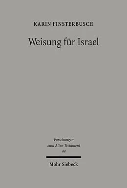 E-Book (pdf) Weisung für Israel von Karin Finsterbusch