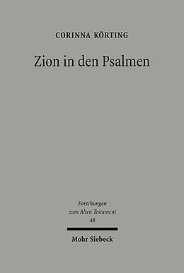 E-Book (pdf) Zion in den Psalmen von Corinna Körting