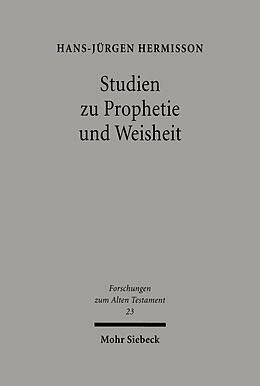 E-Book (pdf) Studien zur Prophetie und Weisheit von Hans J Hermisson