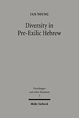 eBook (pdf) Diversity in Pre-Exilic Hebrew de Ian Young