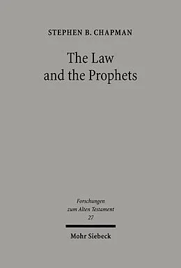 E-Book (pdf) The Law and the Prophets von Stephen B. Chapman