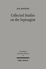 eBook (pdf) Collected Studies on the Septuagint de Jan Joosten