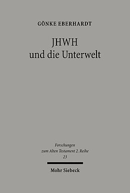 E-Book (pdf) JHWH und die Unterwelt von Gönke Eberhardt