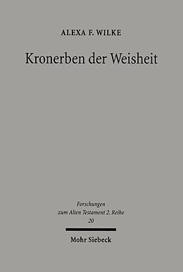 E-Book (pdf) Kronerben der Weisheit von Alexa Friederike Wilke