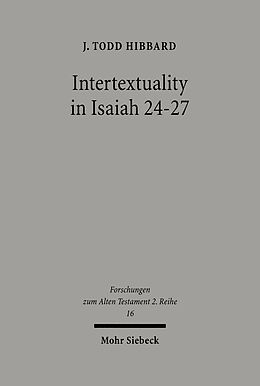 eBook (pdf) Intertextuality in Isaiah 24-27 de J. Todd Hibbard