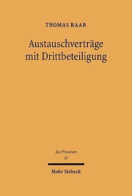 E-Book (pdf) Austauschverträge mit Drittbeteiligung von Thomas Raab