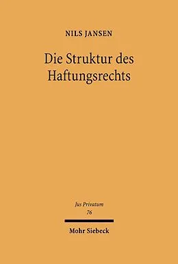 E-Book (pdf) Die Struktur des Haftungsrechts von Nils Jansen