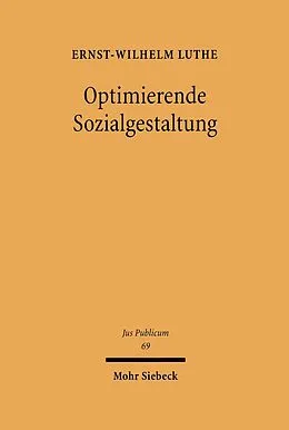 E-Book (pdf) Optimierende Sozialgestaltung von Ernst-Wilhelm Luthe
