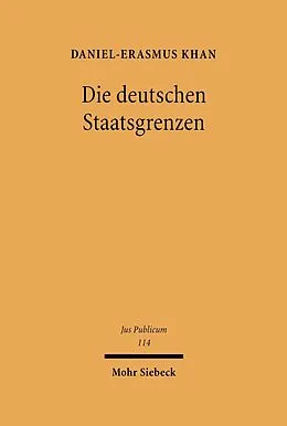 E-Book (pdf) Die deutschen Staatsgrenzen von Daniel-Erasmus Khan