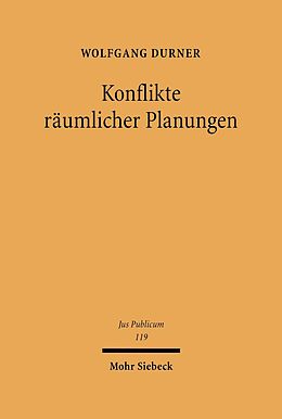 E-Book (pdf) Konflikte räumlicher Planungen von Wolfgang Durner
