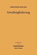 E-Book (pdf) Gewaltengliederung von Christoph Möllers