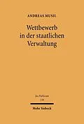 E-Book (pdf) Wettbewerb in der staatlichen Verwaltung von Andreas Musil