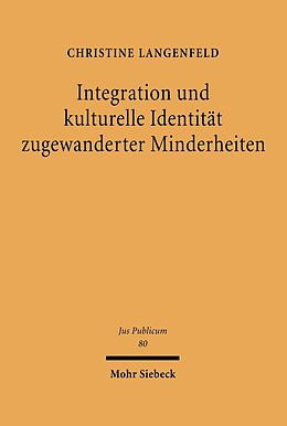 E-Book (pdf) Integration und kulturelle Identität zugewanderter Minderheiten von Christine Langenfeld