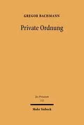 E-Book (pdf) Private Ordnung von Gregor Bachmann