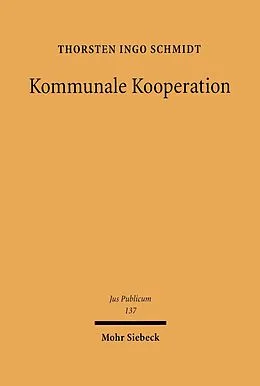 E-Book (pdf) Kommunale Kooperation von Thorsten Ingo Schmidt