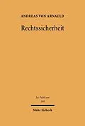 E-Book (pdf) Rechtssicherheit von Andreas von Arnauld