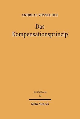 E-Book (pdf) Das Kompensationsprinzip von Andreas Voßkuhle