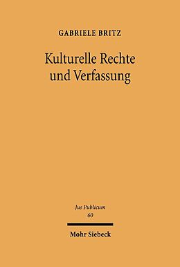 E-Book (pdf) Kulturelle Rechte und Verfassung von Gabriele Britz