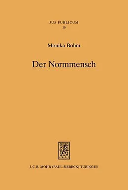 E-Book (pdf) Der Normmensch von Monika Böhm