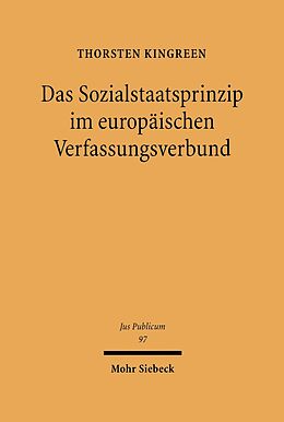 E-Book (pdf) Das Sozialstaatsprinzip im Europäischen Verfassungsverbund von Thorsten Kingreen
