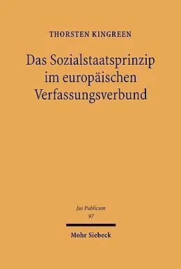 E-Book (pdf) Das Sozialstaatsprinzip im Europäischen Verfassungsverbund von Thorsten Kingreen