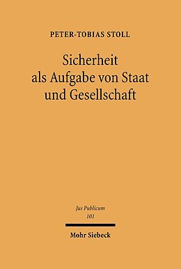 E-Book (pdf) Sicherheit als Aufgabe von Staat und Gesellschaft von Peter-Tobias Stoll