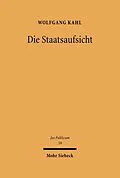 E-Book (pdf) Die Staatsaufsicht von Wolfgang Kahl