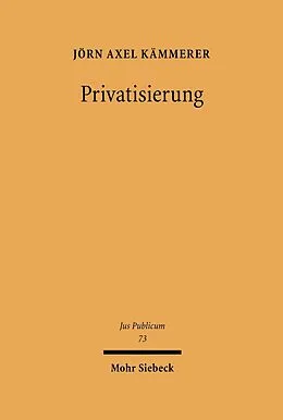 E-Book (pdf) Privatisierung von Jörn Axel Kämmerer
