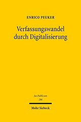 E-Book (pdf) Verfassungswandel durch Digitalisierung von Enrico Peuker