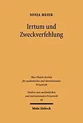 E-Book (pdf) Irrtum und Zweckverfehlung von Sonja Meier