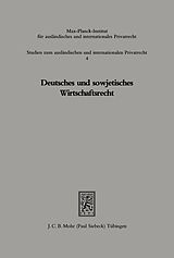 E-Book (pdf) Deutsches und sowjetisches Wirtschaftsrecht von 