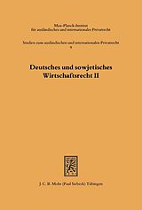 E-Book (pdf) Deutsches und sowjetisches Wirtschaftsrecht von 