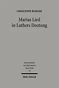 E-Book (pdf) Marias Lied in Luthers Deutung von Christoph Burger