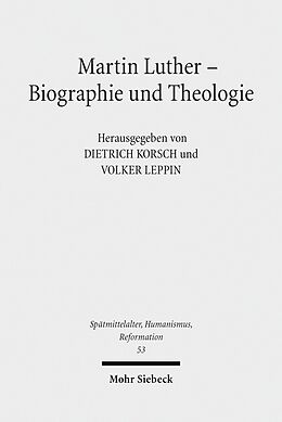 E-Book (pdf) Martin Luther - Biographie und Theologie von 